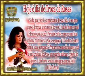 Troca de Rosas 2014 - Mensagens da Tia Neiva - 1